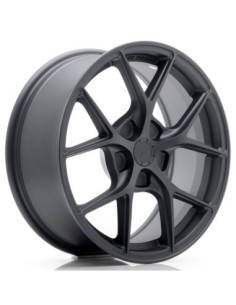 JR Wheels SL01 17x7 ET20-40 5H BLANK Matt Gun Metal