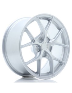 JR Wheels SL01 17x8 ET20-45 5H BLANK Matt Silver