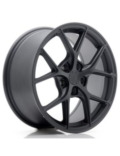 JR Wheels SL01 17x8 ET40 5x112 Matt Gun Metal