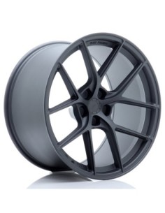 JR Wheels SL01 20x12 ET0-40 5H BLANK Matt Gun Metal