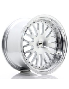 JR Wheels JR10 19x11 ET15-30 Blank Silver Machined Face