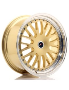 JR Wheels JR10 19x8,5 ET20-35 Blank Gold w/Machined Lip