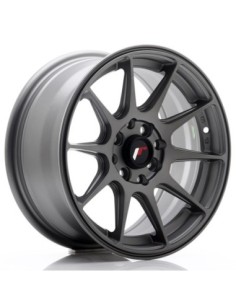 JR Wheels JR11 15x7 ET30 4x100/108 Matt Gun Metal