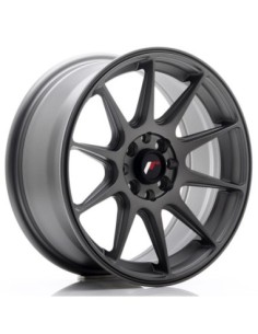 JR Wheels JR11 16x7 ET30 4x100/114 Matt Gun Metal
