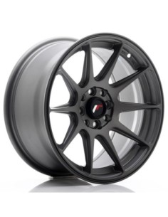 JR Wheels JR11 16x8 ET25 4x100/108 Matt Gun Metal