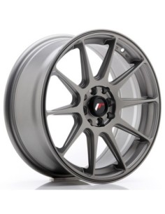 JR Wheels JR11 17x7,25 ET35 4x100/114,3 Matt Gun Metal