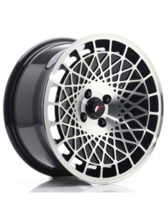 JR Wheels JR14 16x8 ET15 4x100 Gloss Black Machined Face