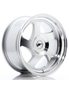 JR Wheels JR15 16x8 ET25 Blank Silver Machined