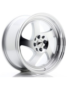 JR Wheels JR15 17x8 ET35 5x108/114,3 Machined Silver