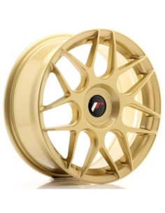 JR Wheels JR18 17x7 ET20-40 Blank Gold