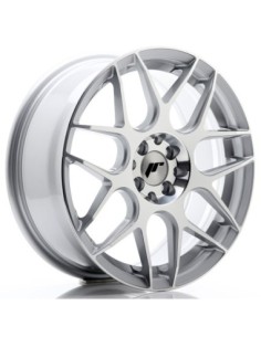 JR Wheels JR18 17x7 ET40 4x100/114 Silver Machined