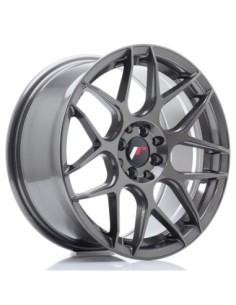JR Wheels JR18 17x8 ET25 4x100/108 Hyper Gray