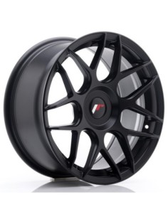 JR Wheels JR18 17x8 ET35 Blank Matt Black