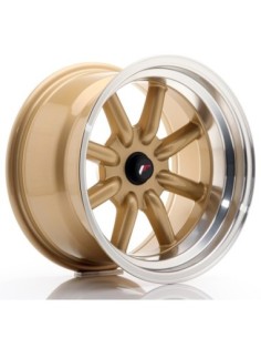 JR Wheels JR19 16x9 ET-25-(-15) BLANK Gold