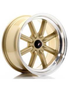 JR Wheels JR19 17x8 ET-20-0 BLANK Gold