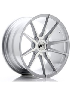 JR Wheels JR21 18x9,5 ET20-40 BLANK Silver Machined Face