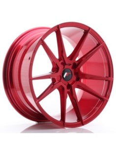 JR Wheels JR21 20x10 ET20-40 5H BLANK Platinum Red