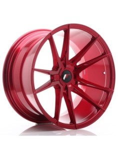 JR Wheels JR21 20x11 ET20-30 5H BLANK Platinum Red