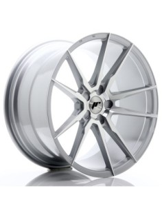 JR Wheels JR21 20x11 ET30-50 5H BLANK Silver Machined Face
