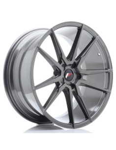JR Wheels JR21 21x10 ET15-48 5H Blank Hyper Gray