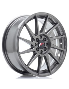JR Wheels JR22 17x7 ET25 4x100/108 Hyper Gray