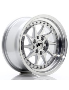JR Wheels JR26 15x8 ET25 4x100/108 Silver Machined Face