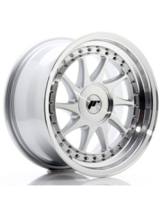 JR Wheels JR26 16x8 ET10-30 BLANK Silver Machined Face