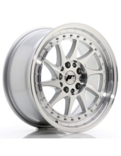 JR Wheels JR26 17x8 ET35 4x100/114 Silver Machined Face