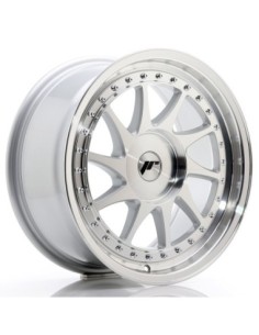 JR Wheels JR26 17x8 ET35 BLANK Silver Machined Face