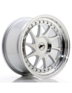 JR Wheels JR26 17x9 ET20-35 BLANK Silver Machined Face