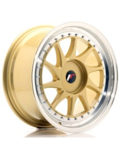 JR Wheels JR26 18x8,5 ET35-40 BLANK Gold w/Machined Lip