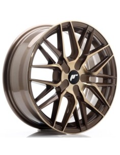 JR Wheels JR28 17x7 ET20-45 BLANK Platinum Bronze