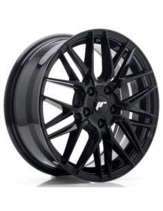 JR Wheels JR28 17x7 ET25 4x108 Glossy Black