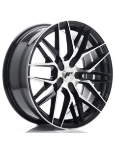 JR Wheels JR28 18x7,5 ET20-40 BLANK Gloss Black Machined...