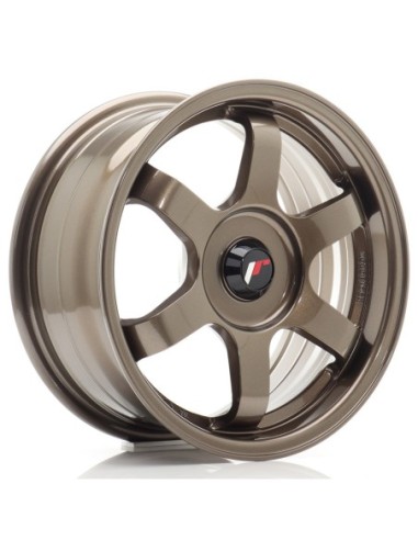 JR Wheels JR3 15x7 ET35-42 BLANK Bronze