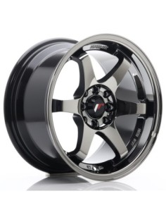 JR Wheels JR3 15x8 ET25 4x100/108 Black Chrome