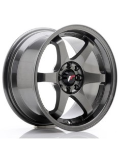 JR Wheels JR3 15x8 ET25 4x100/114 Gun Metal