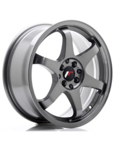 JR Wheels JR3 17x7 ET25 4x100/108 Gun Metal