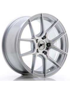JR Wheels JR30 17x8 ET40 5x112 Silver Machined Face