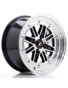 JR Wheels JR31 15x7.5 ET20 4x100 Gloss Black Machined Face