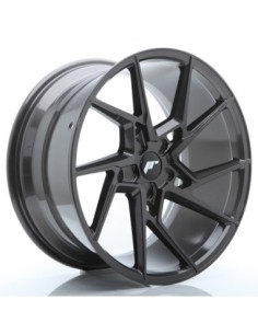 JR Wheels JR33 20x10 ET20-40 5H BLANK Hyper Gray