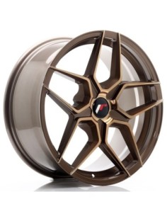 JR Wheels JR34 18x8 ET20-42 5H BLANK Platinum Bronze