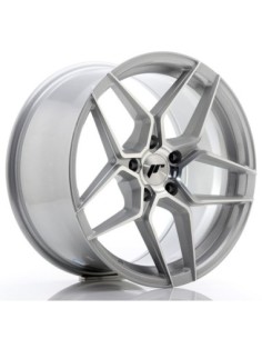 JR Wheels JR34 18x9 ET35 5x120 Silver Machined Face