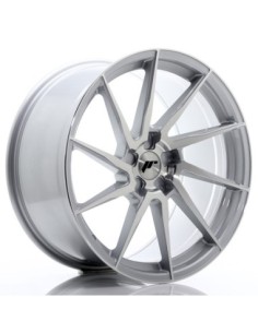 JR Wheels JR36 20x10 ET20-45 5H BLANK Silver Brushed Face