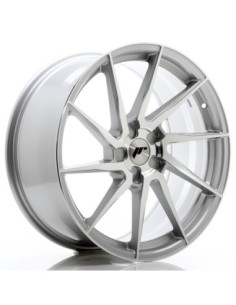 JR Wheels JR36 20x9 ET15-38 5H BLANK Silver Brushed Face