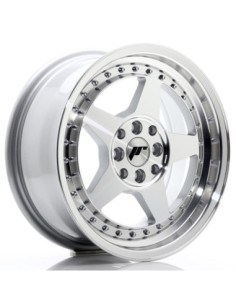 JR Wheels JR6 16x7 ET35 4x100/114 Silver Machined Face