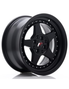 JR Wheels JR6 16x8 ET25 4x100/108 Matt Black