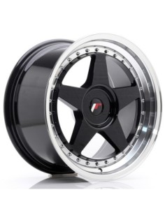 JR Wheels JR6 18x9,5 ET20-40 BLANK Glossy Black...