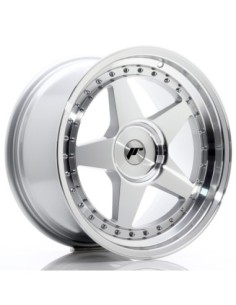 JR Wheels JR6 18x9,5 ET20-40 BLANK Silver Machined Face