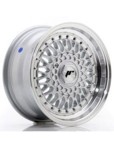 JR Wheels JR9 15x7 ET20 4x100/108 Silver w/Machined...